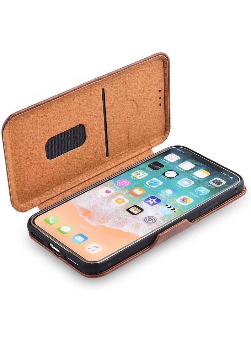 Flip Case for Samsung Galaxy A37, Card Holder Case with Auto Magnetic Closure, Smart PU Leather Protective Cover for Men Women compatible With Samsung Galaxy A37 - Image 5